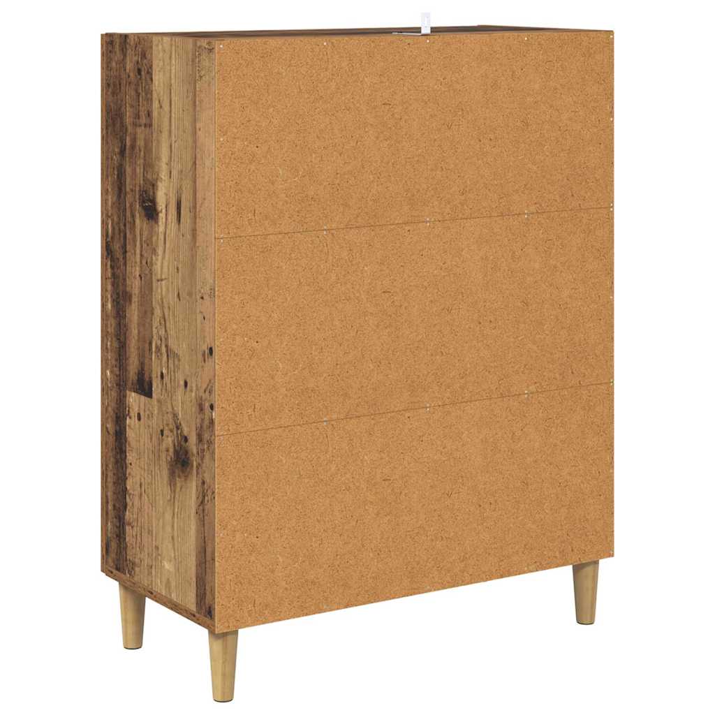 Buffet Bois Ancien 70 x 34 x 90 cm Bois d'ingénierie - XIOS