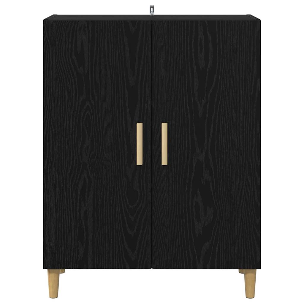 Buffet Chêne noir 70 x 34 x 90 cm Bois d'ingénierie - XIOS