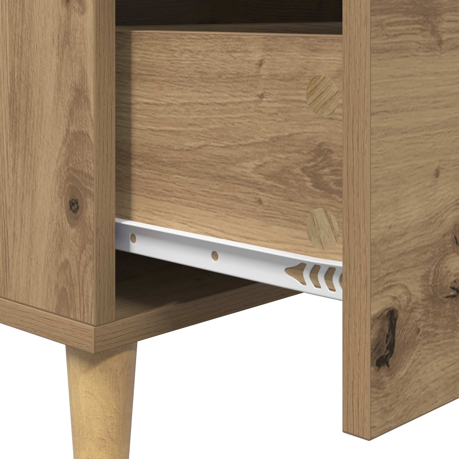 Buffet Chêne artisanal 69,5 x 34 x 90 cm Bois d'ingénierie - XIOS