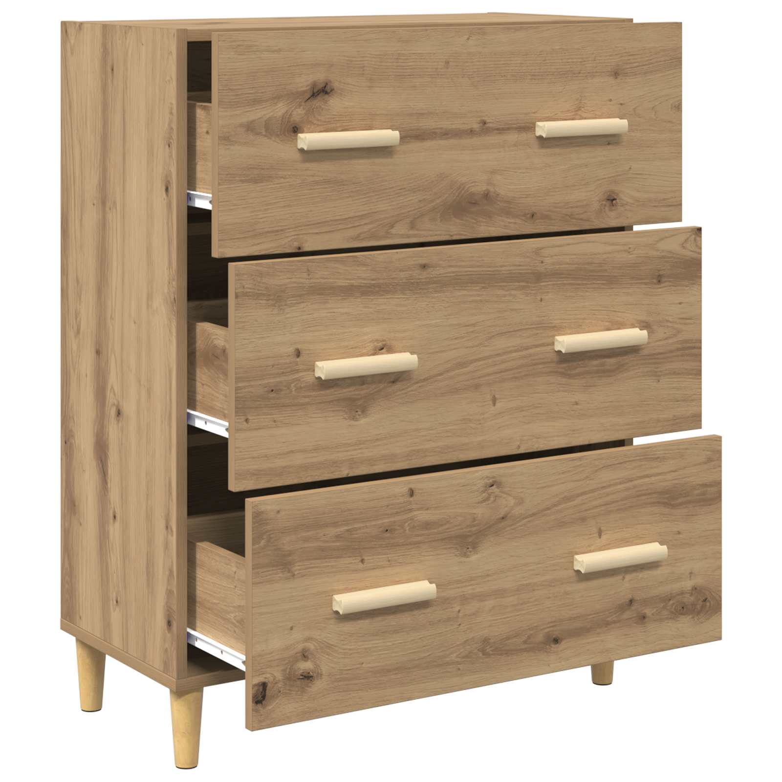 Buffet Chêne artisanal 69,5 x 34 x 90 cm Bois d'ingénierie - XIOS