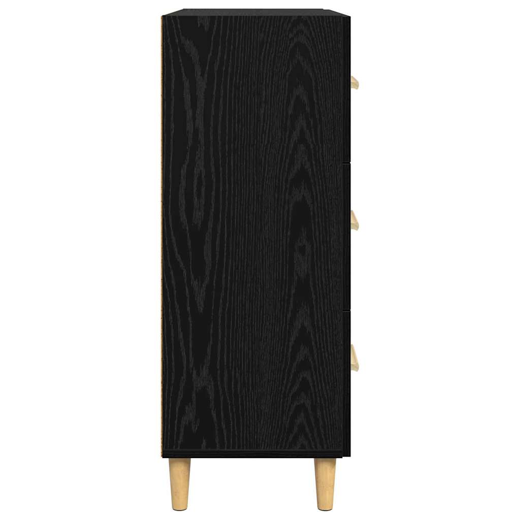 Buffet Chêne noir 34 x 69.5 x 90 cm Bois d'ingénierie - XIOS