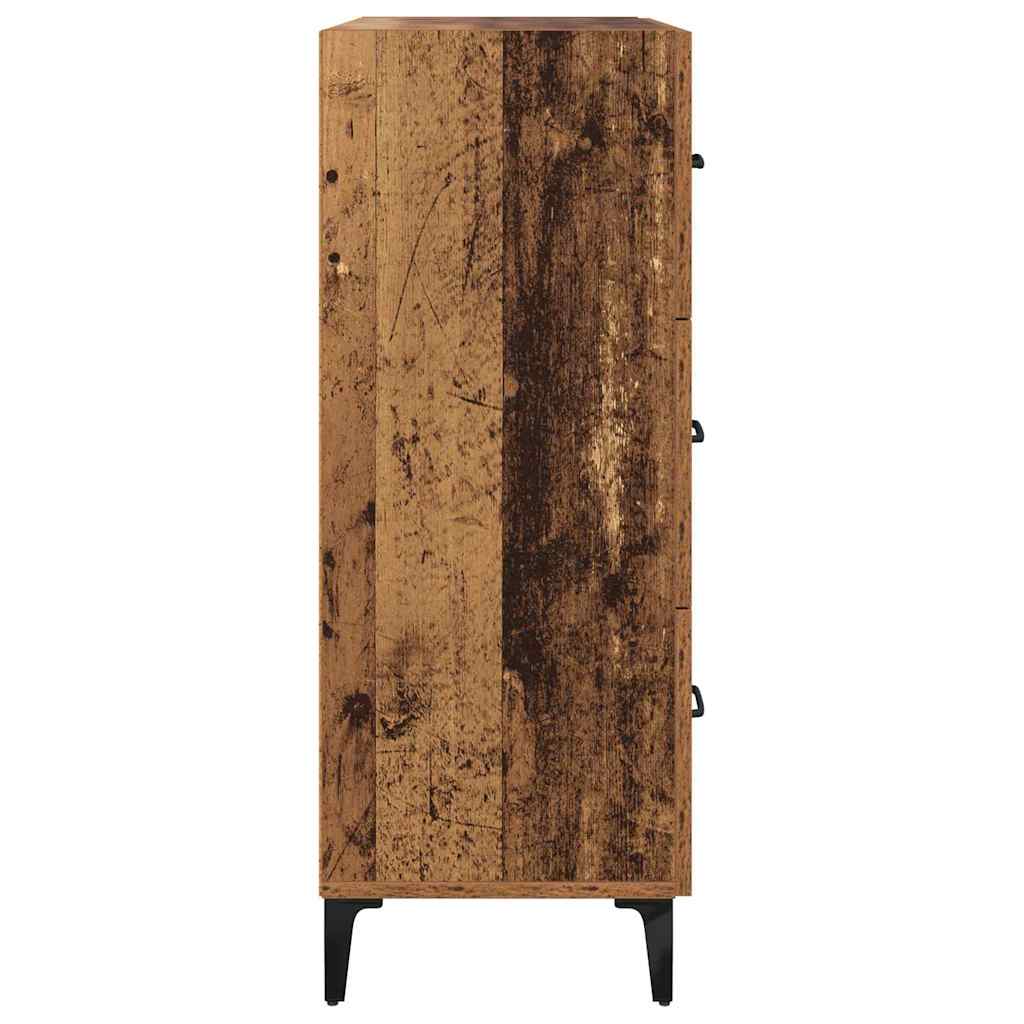 Buffet Bois ancien 69,5 x 34 x 90 cm Bois d'ingénierie et fer - XIOS