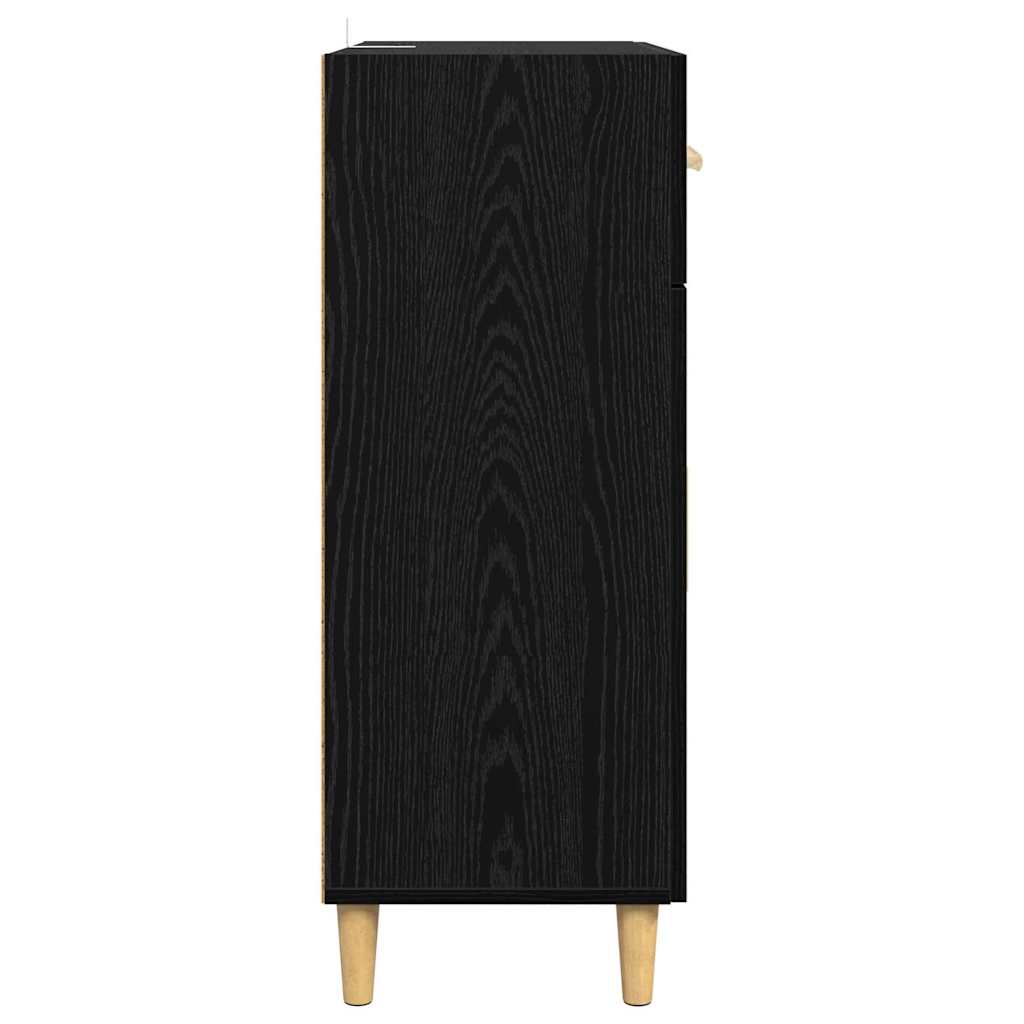 Buffet Chêne noir 34 x 69,5 x 89 cm Bois d'ingénierie - XIOS