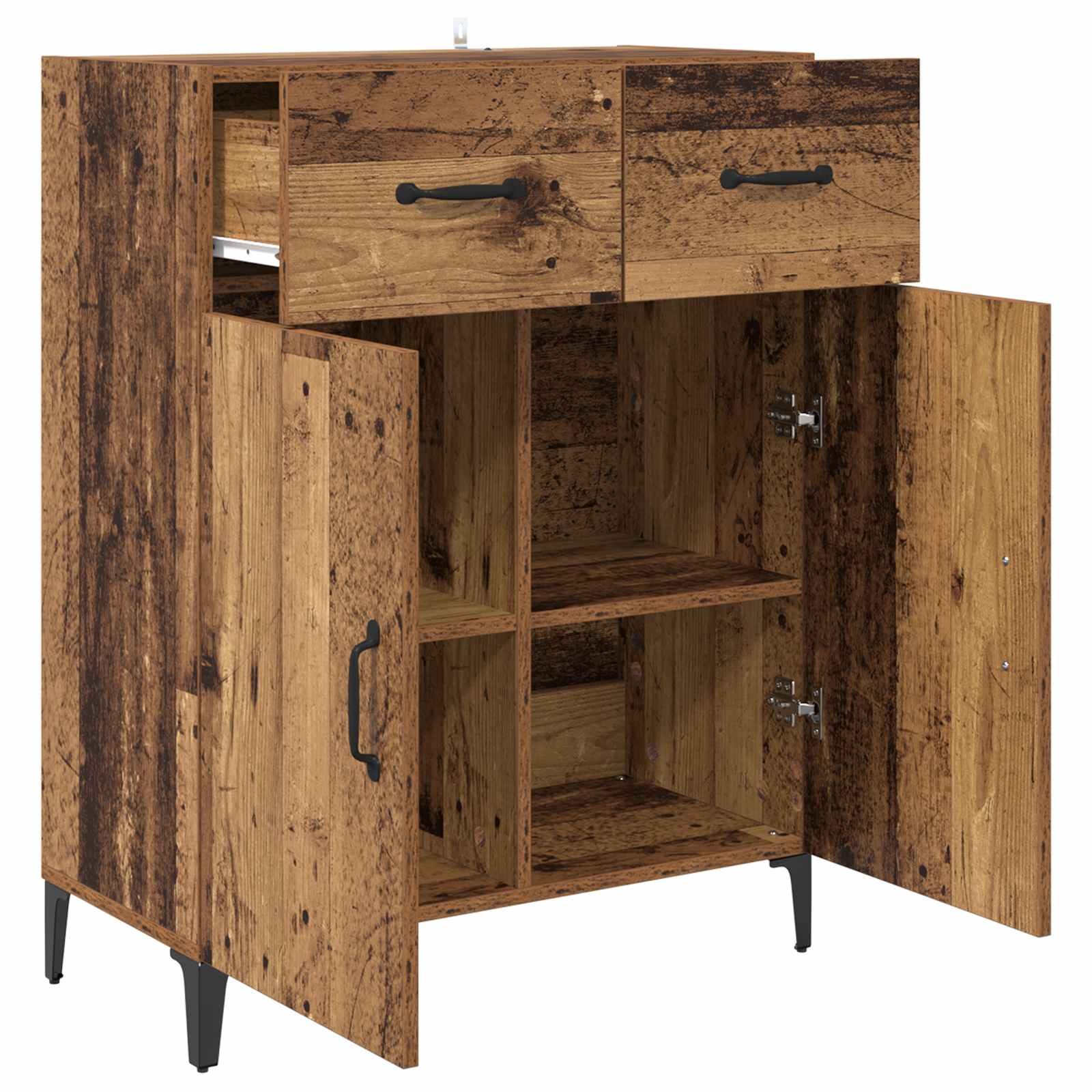 Buffet Bois ancien 69,5 x 34 x 90 cm Bois d'ingénierie - XIOS