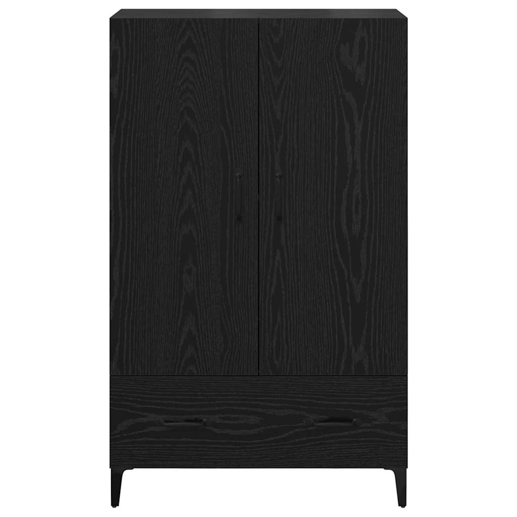 Haut Armoire avec tiroir Chêne noir 70 x 31 x 115 cm - XIOS