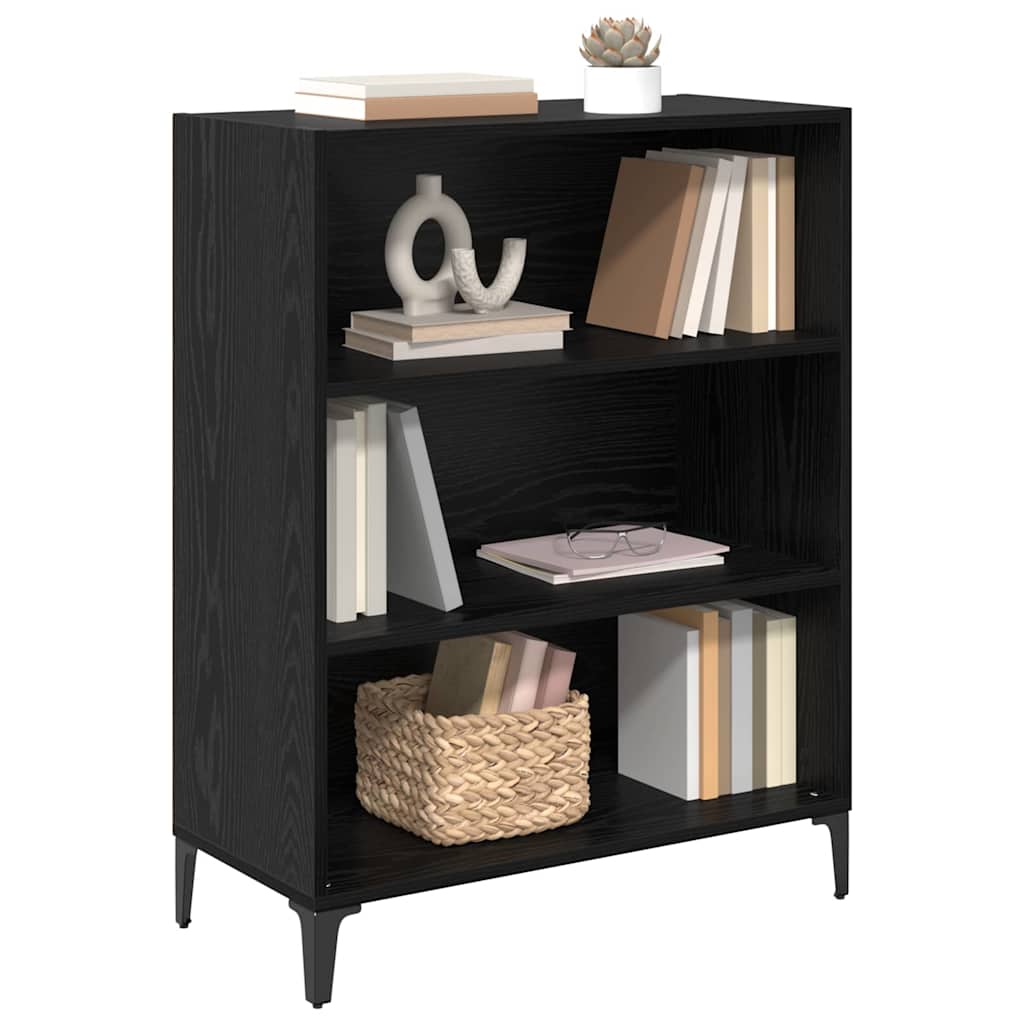 Buffet Chêne noir 32,5 x 69,5 x 90 cm Bois d'ingénierie - XIOS