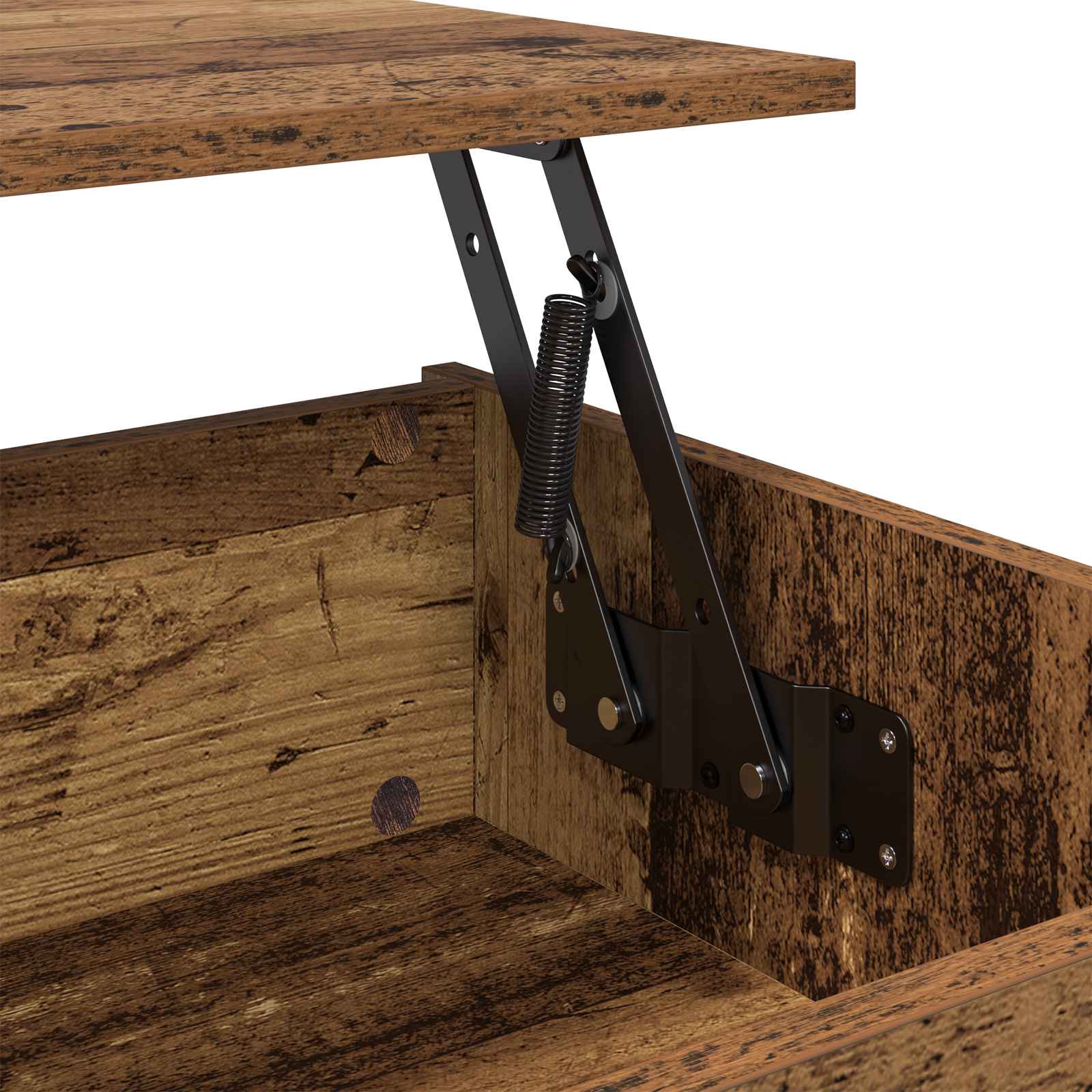 Table basse Bois Ancien 80 x 50,5 x 41,5 cm Bois d'ingénierie - XIOS