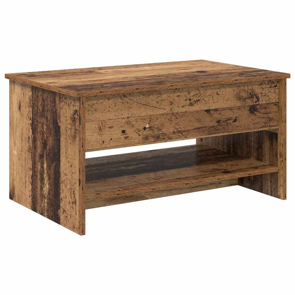 Table basse Bois ancien 80 x 50.5 x 41.5 cm Bois d'ingénierie - XIOS