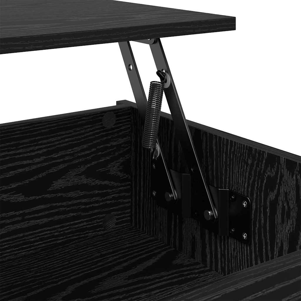 Table basse Chêne noir 80 x 50.5 x 41.5 cm Bois d'ingénierie - XIOS