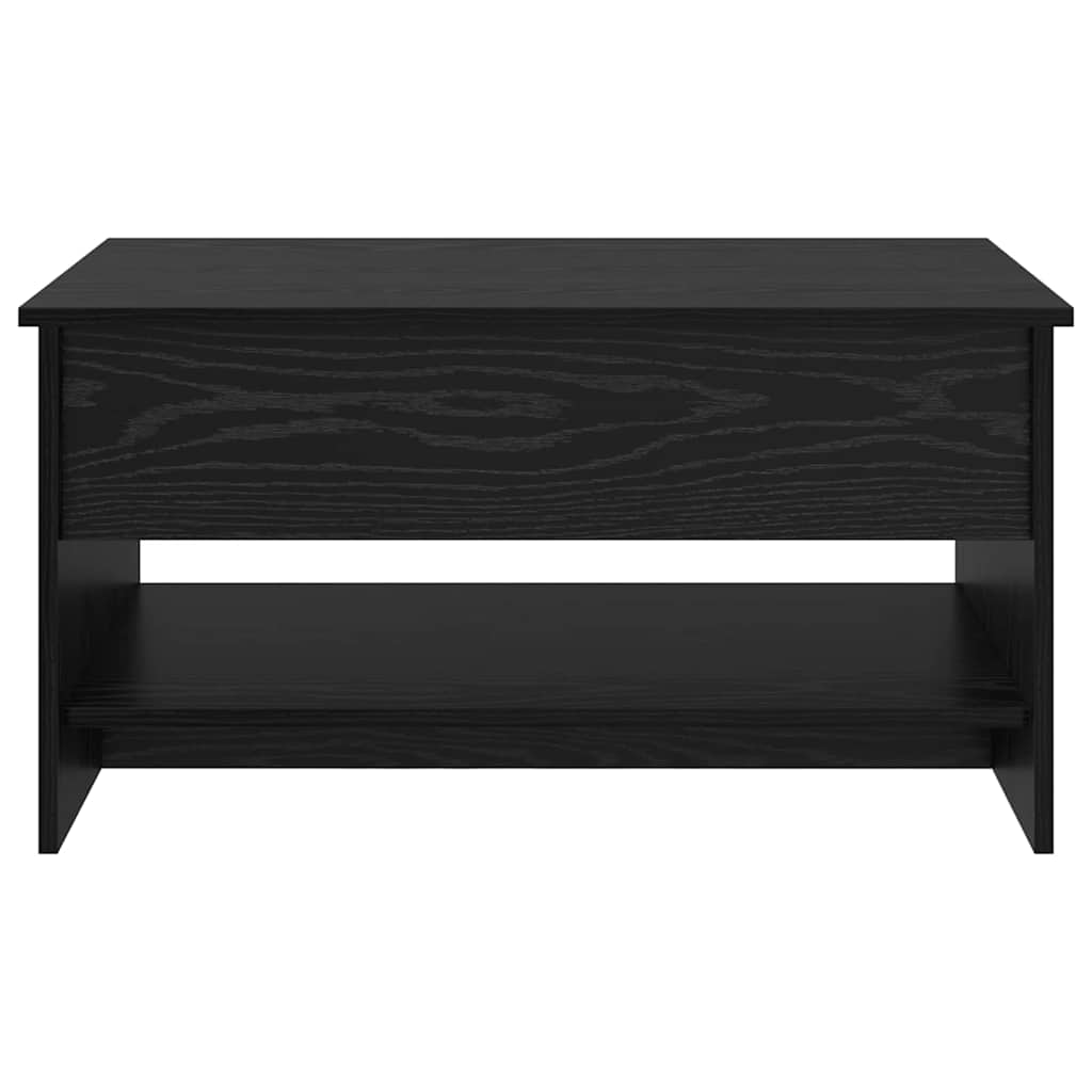 Table basse Chêne noir 80 x 50.5 x 41.5 cm Bois d'ingénierie - XIOS