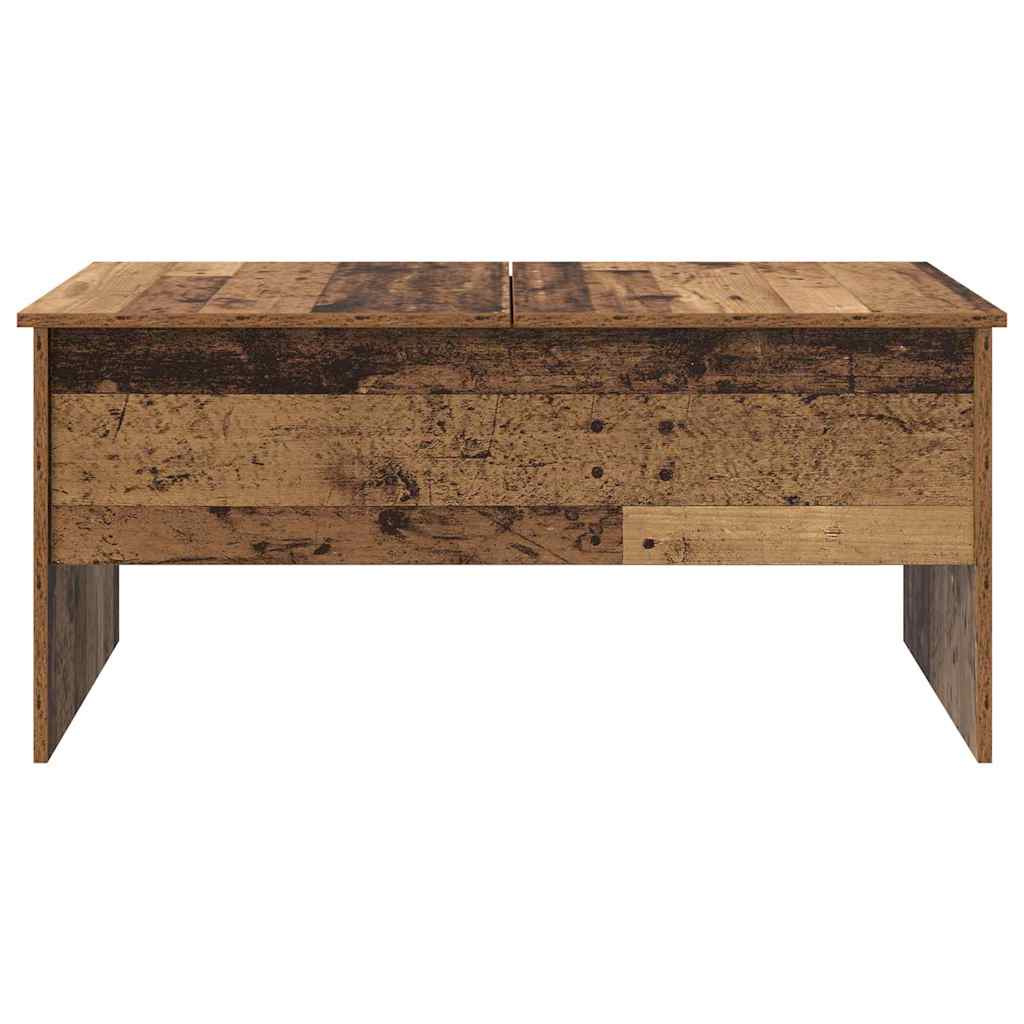 Table basse Bois ancien 102 x 50,5 x 46,5 cm Bois d'ingénierie - XIOS