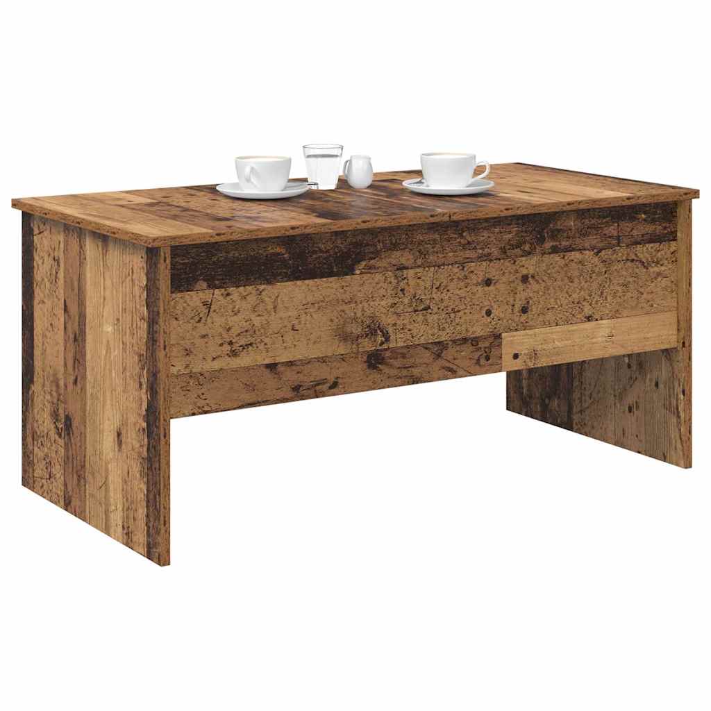 Table basse Bois ancien 102 x 50,5 x 46,5 cm Bois d'ingénierie - XIOS