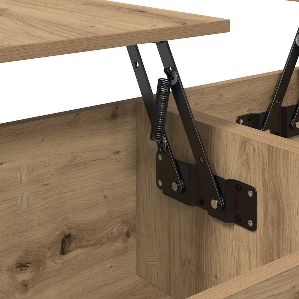 Table basse chêne artisanal 102 x 50,5 x 46,5 cm - XIOS