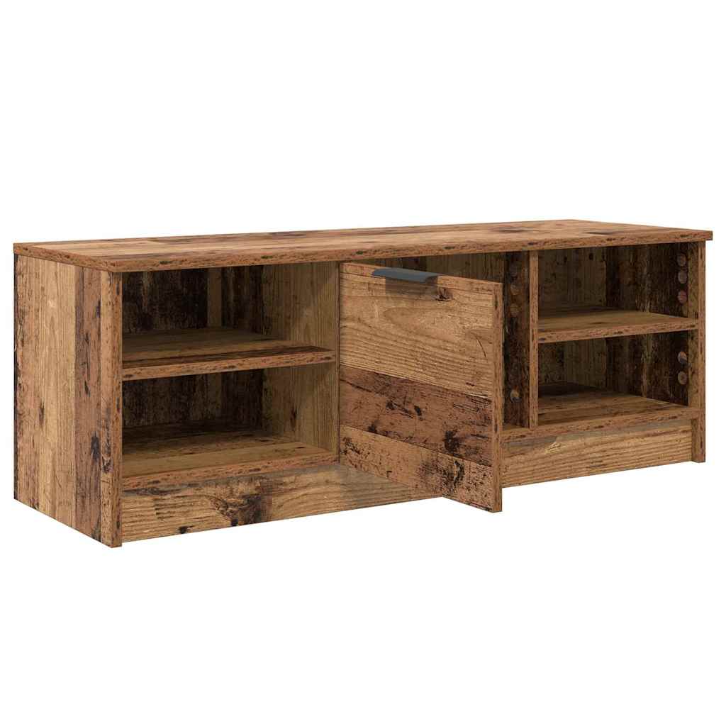 Meuble TV 102 x 35 x 36,5 cm Bois Ancien Bois d'ingénierie - XIOS