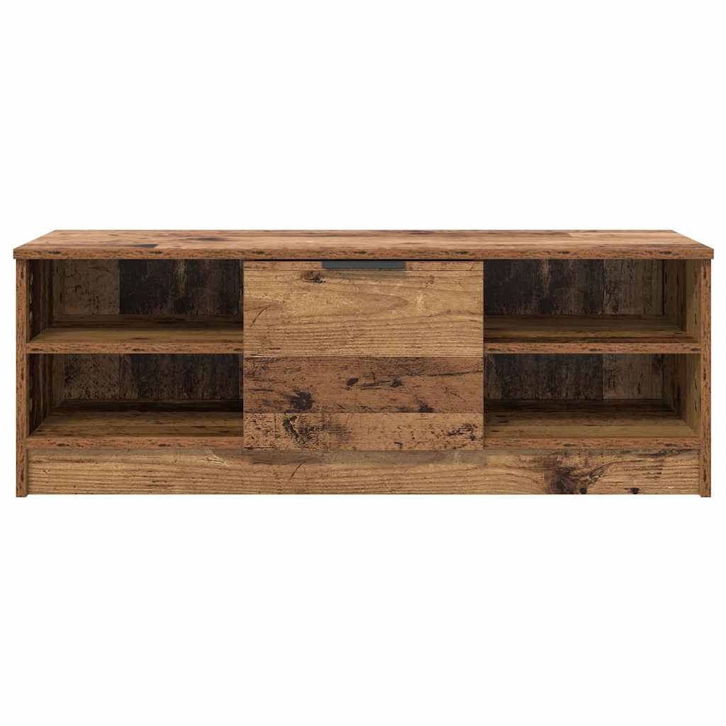Meuble TV 102 x 35 x 36,5 cm Bois Ancien Bois d'ingénierie - XIOS