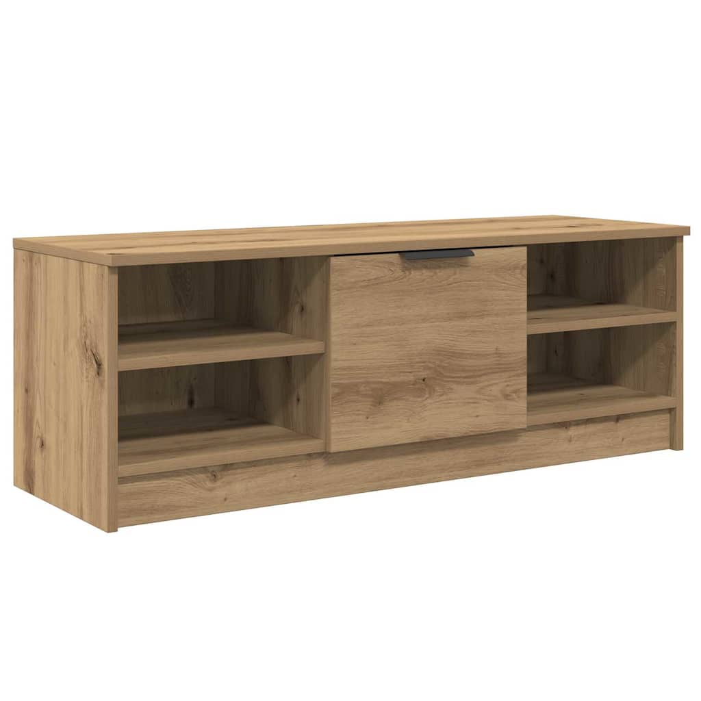 Meuble TV 102 x 35 x 36,5 cm Chêne artisanal Bois d'ingénierie - XIOS