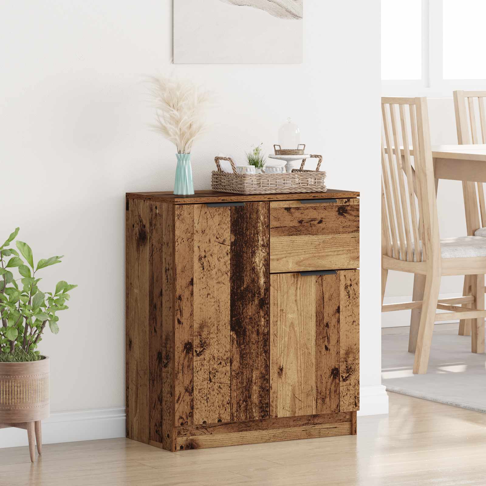 Buffet Bois ancien 60 x 30 x 70 cm Bois d'ingénierie - XIOS