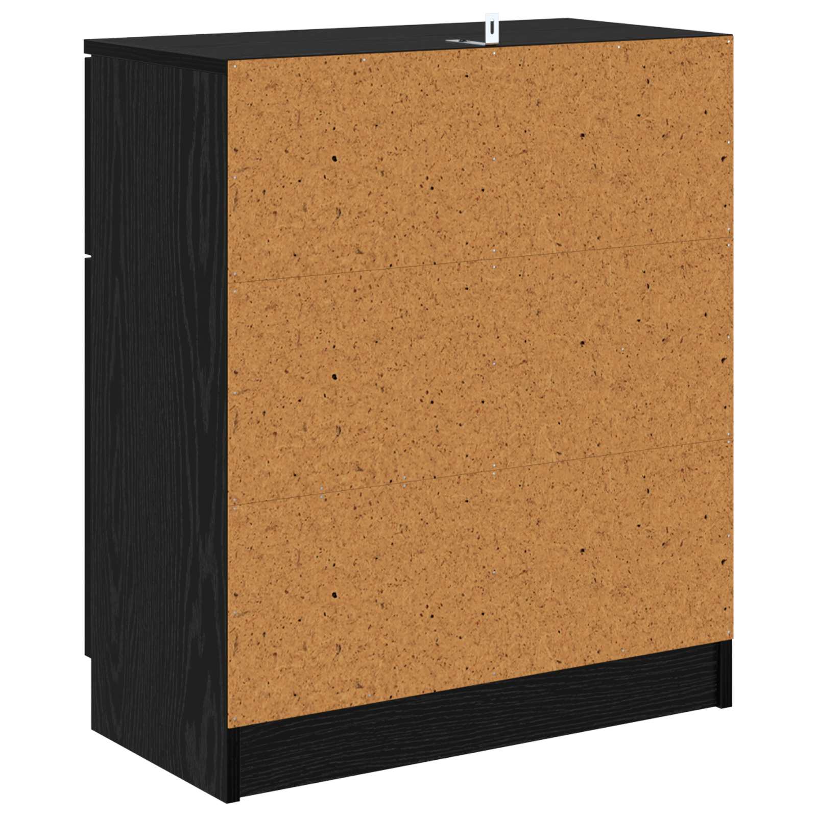 Buffet avec tiroir Chêne noir 60 x 30 x 70 cm Bois d'ingénierie - XIOS