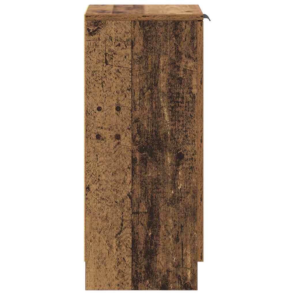 Buffet Bois ancien 30 x 30 x 70 cm Bois d'ingénierie - XIOS