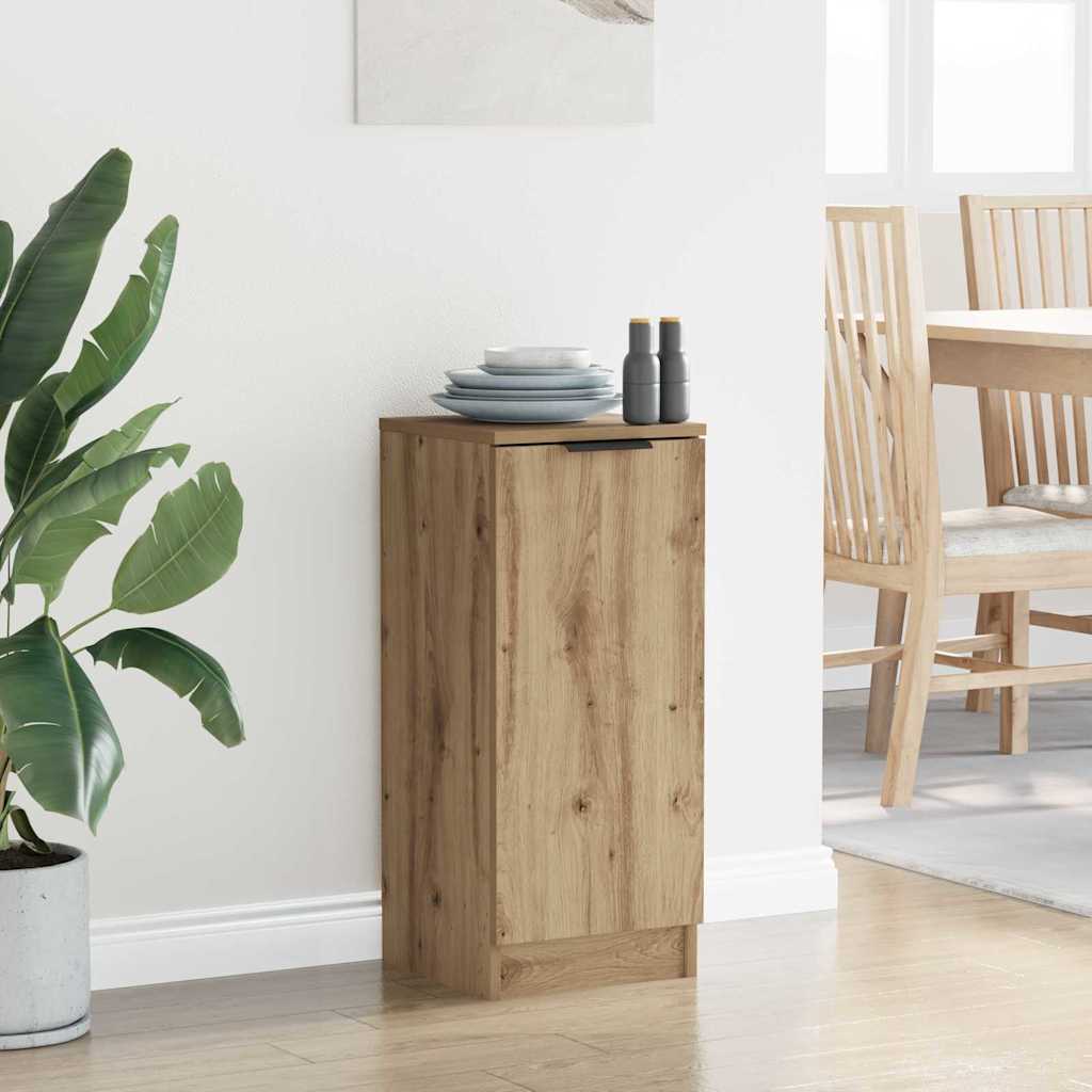 Buffet chêne artisanal 30 x 30 x 70 cm Bois d'ingénierie - XIOS