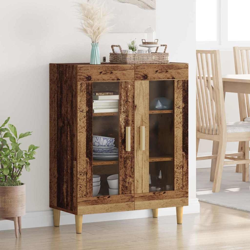 Buffet Bois Ancien 69,5 x 34 x 90 cm Bois d'ingénierie - XIOS