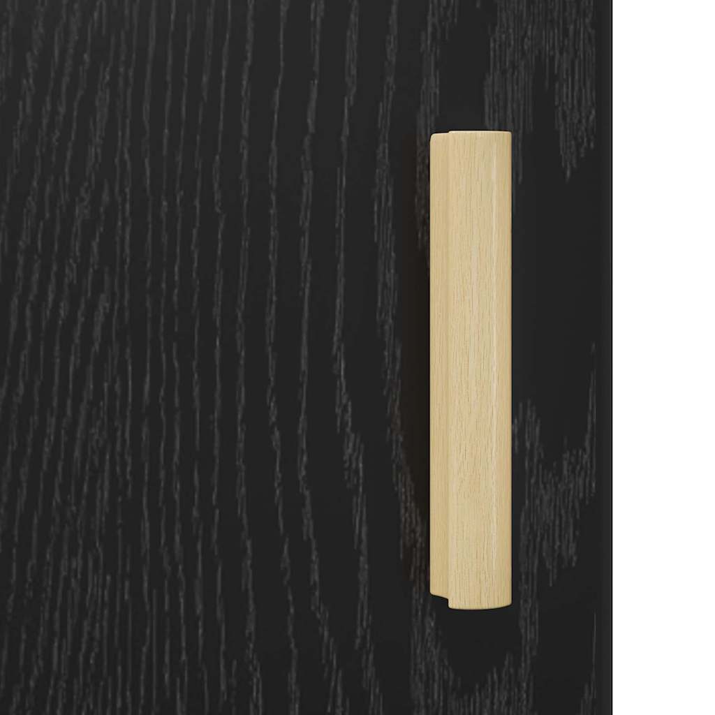 Buffet Chêne noir 69,5 x 34 x 90 cm Bois d'ingénierie - XIOS