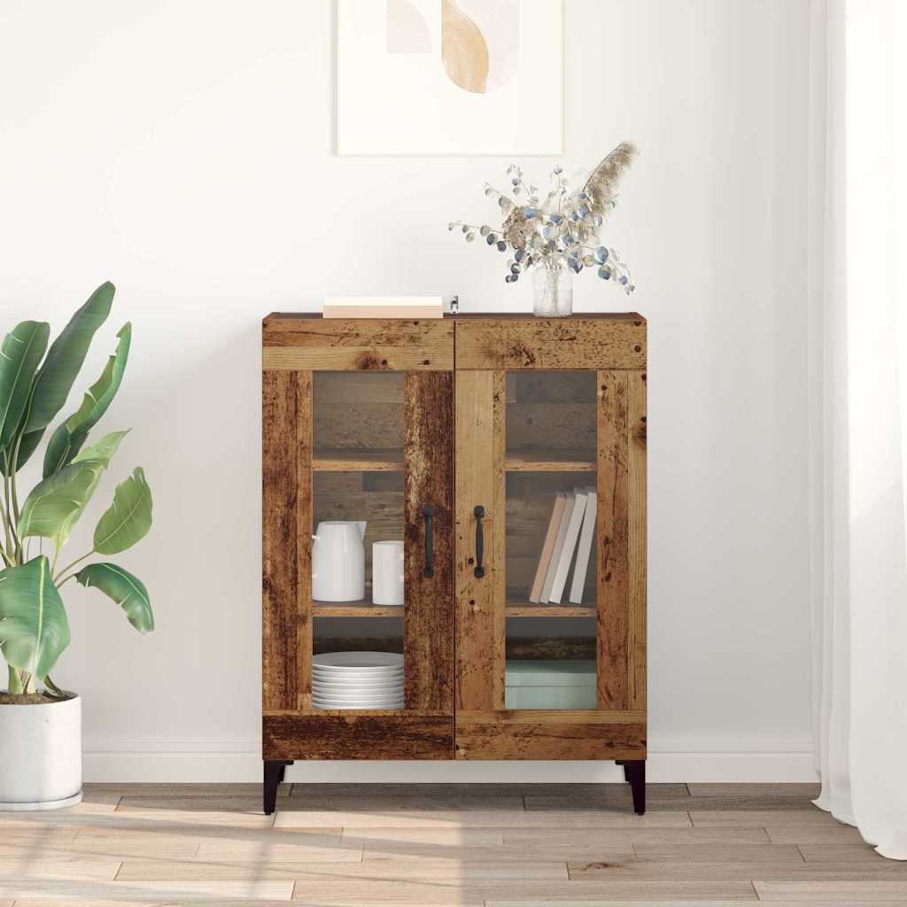 Buffet Bois Ancien 69,5 x 34 x 90 cm Bois d'ingénierie et fer - XIOS