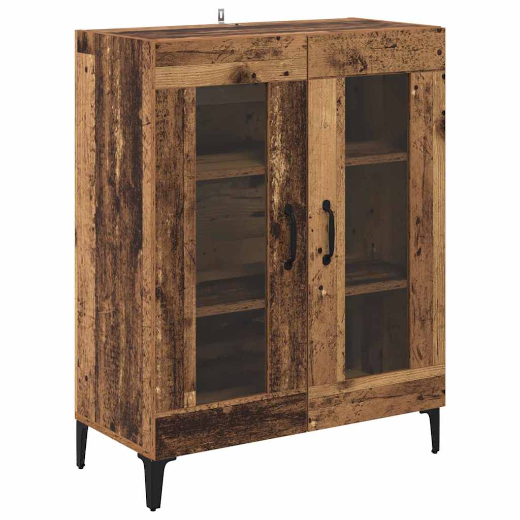 Buffet Bois Ancien 69,5 x 34 x 90 cm Bois d'ingénierie et fer