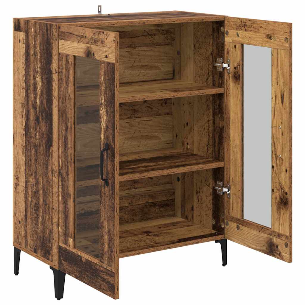 Buffet Bois Ancien 69,5 x 34 x 90 cm Bois d'ingénierie et fer - XIOS