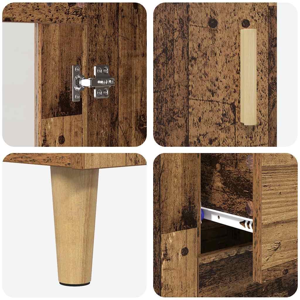 Buffet Bois Ancien 69,5 x 34 x 90 cm Bois d'ingénierie - XIOS