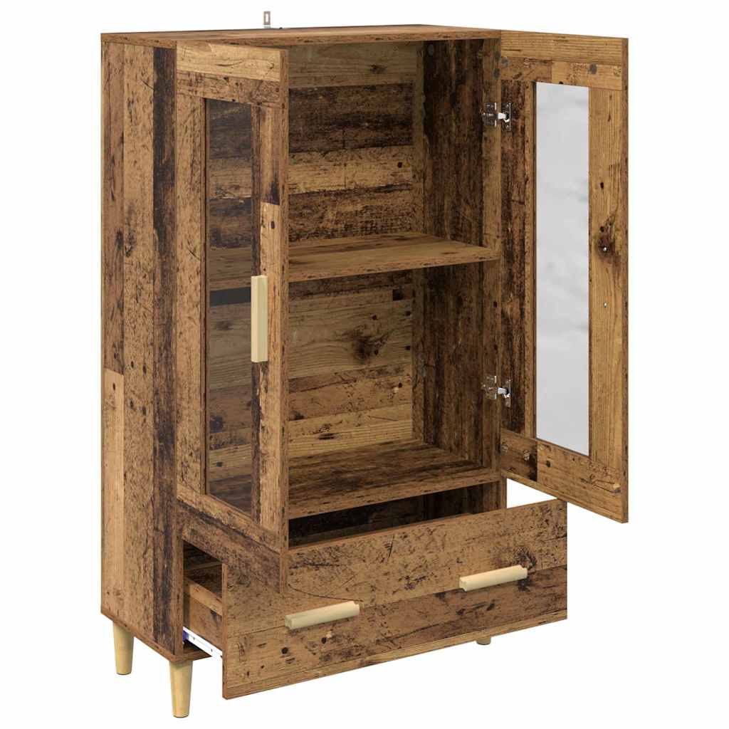 Haut Armoire Bois Ancien 70 x 31 x 115 cm Bois d'ingénierie - XIOS