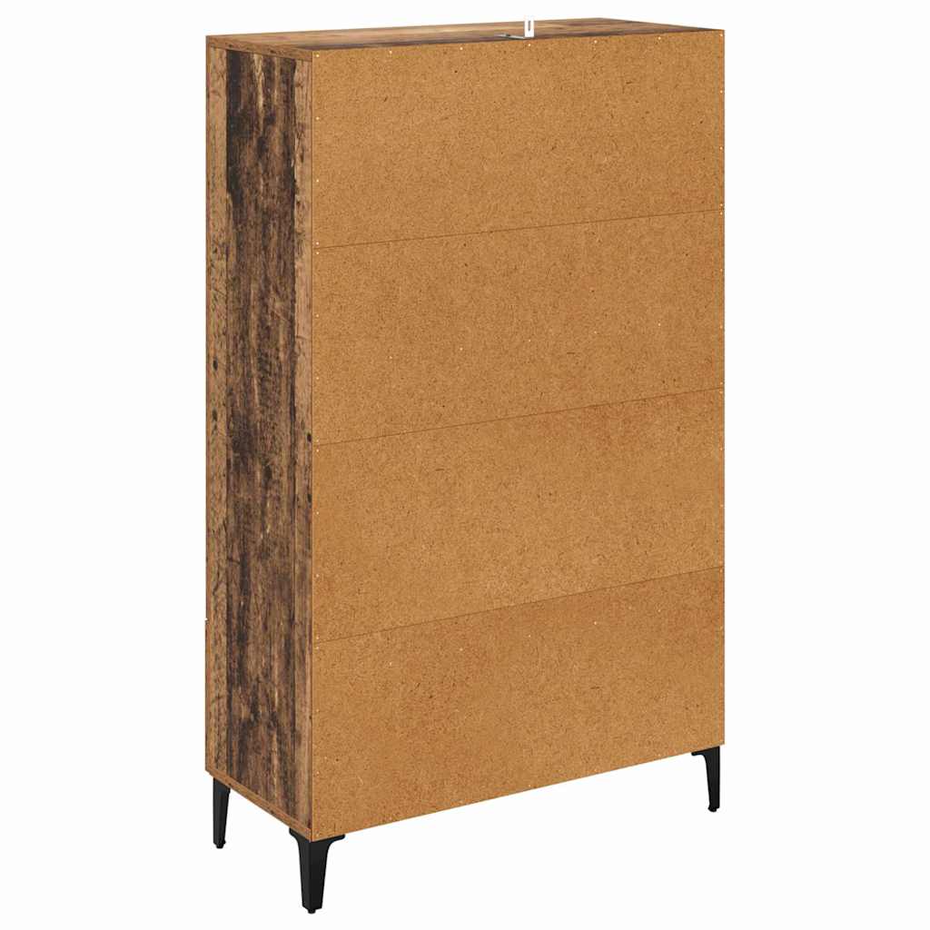 Haut Armoire avec tiroir Bois Ancien 70 x 31 x 115 cm - XIOS