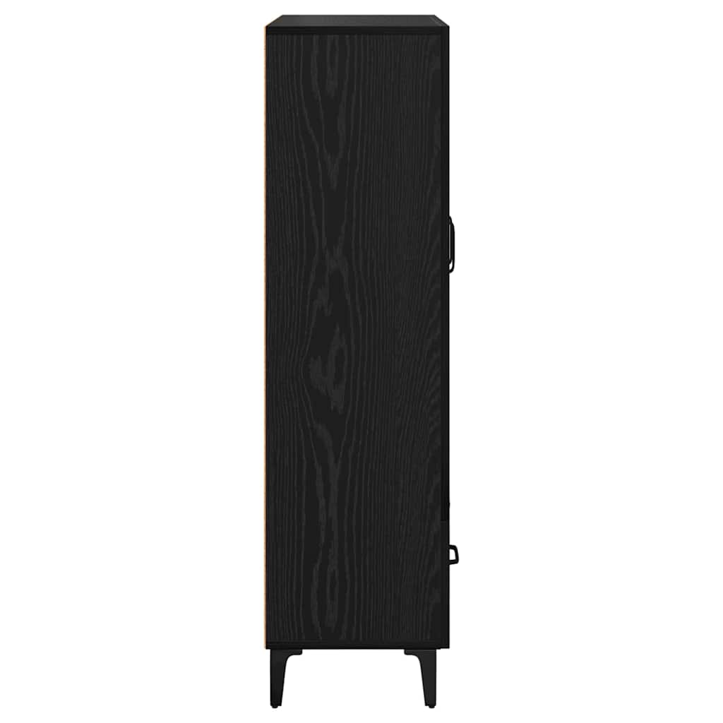 Haut Armoire avec tiroir Chêne noir 70 x 31 x 115 cm - XIOS