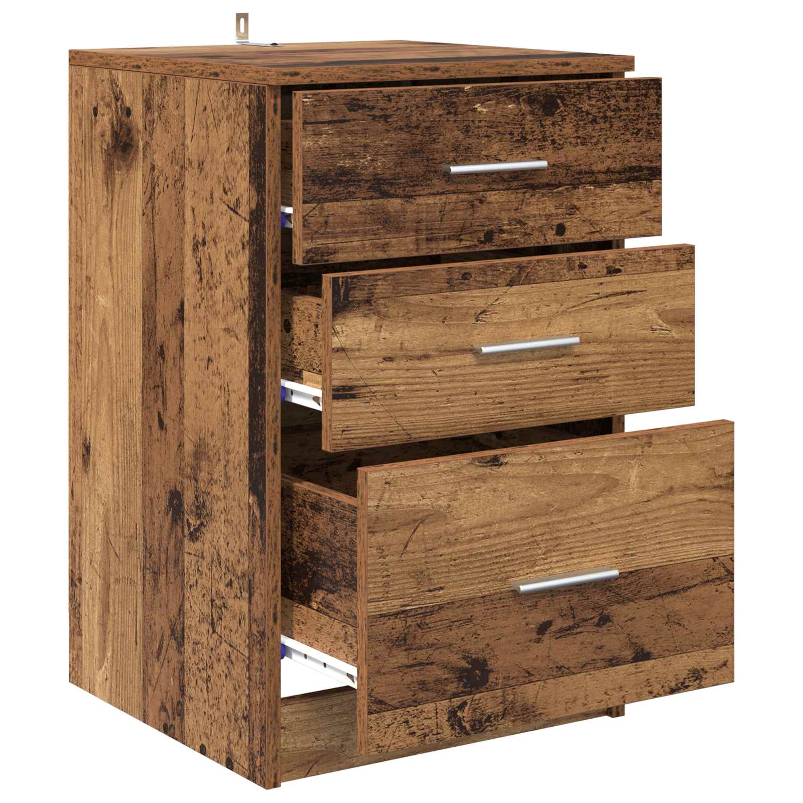 Cabinet de chevet Bois ancien 40 x 40 x 63 cm Bois d'ingénierie - XIOS