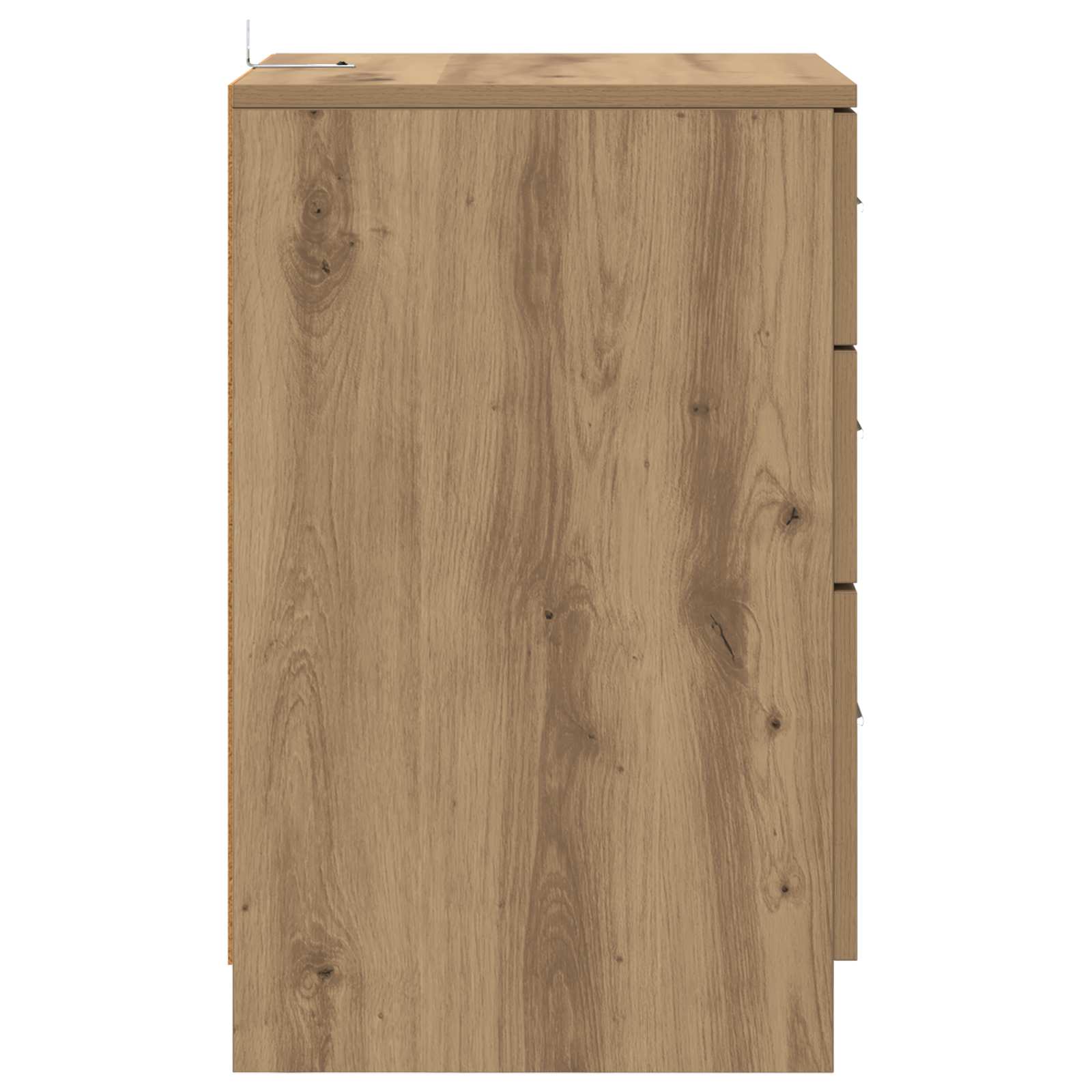 Cabinet de chevet Chêne artisanal 40 x 40 x 63 cm - XIOS