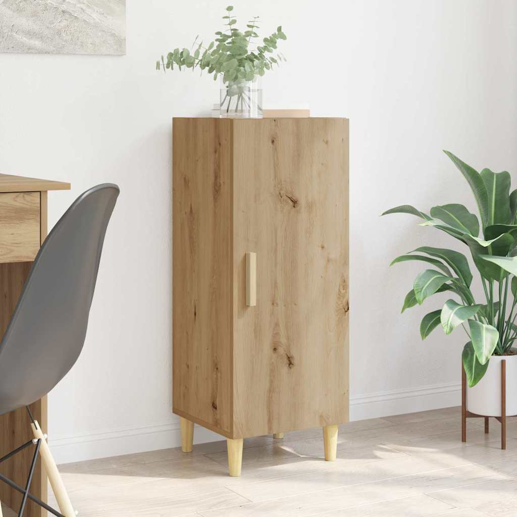 Buffet Chêne artisanal 34,5 x 34 x 90 cm Bois d'ingénierie - XIOS