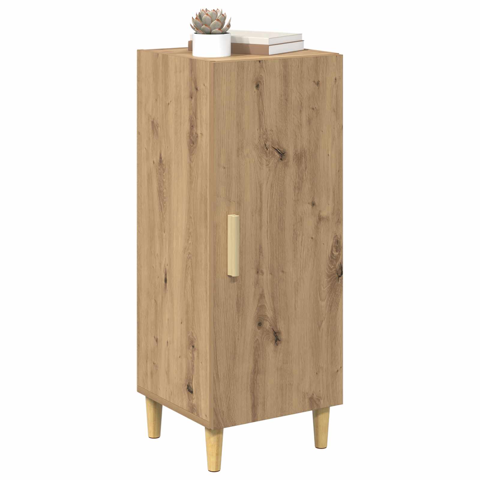 Buffet Chêne artisanal 34,5 x 34 x 90 cm Bois d'ingénierie - XIOS