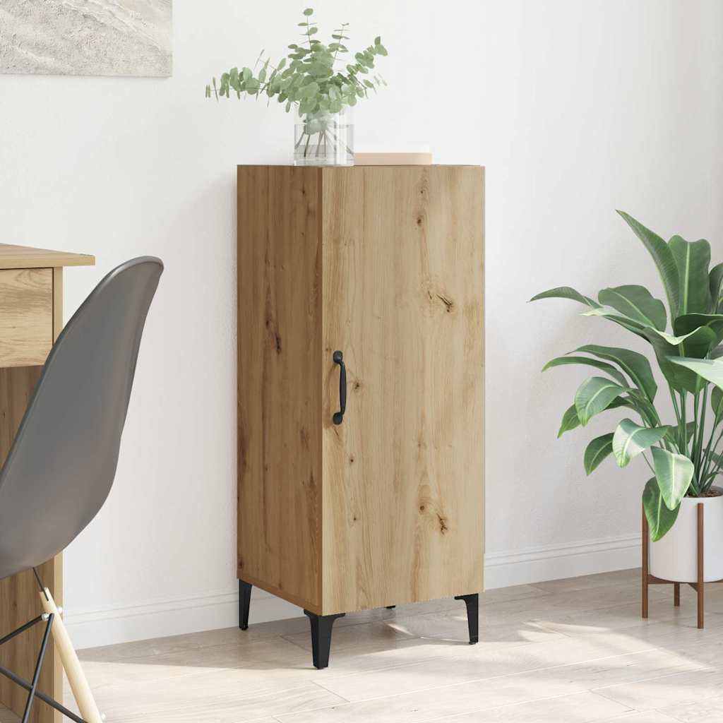 Buffet chêne artisanal 34,5 x 34 x 90 cm Bois d'ingénierie - XIOS