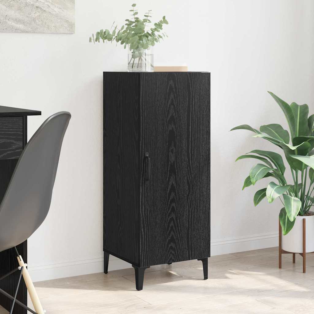 Buffet Chêne noir 34,5 x 34 x 90 cm Bois d'ingénierie - XIOS