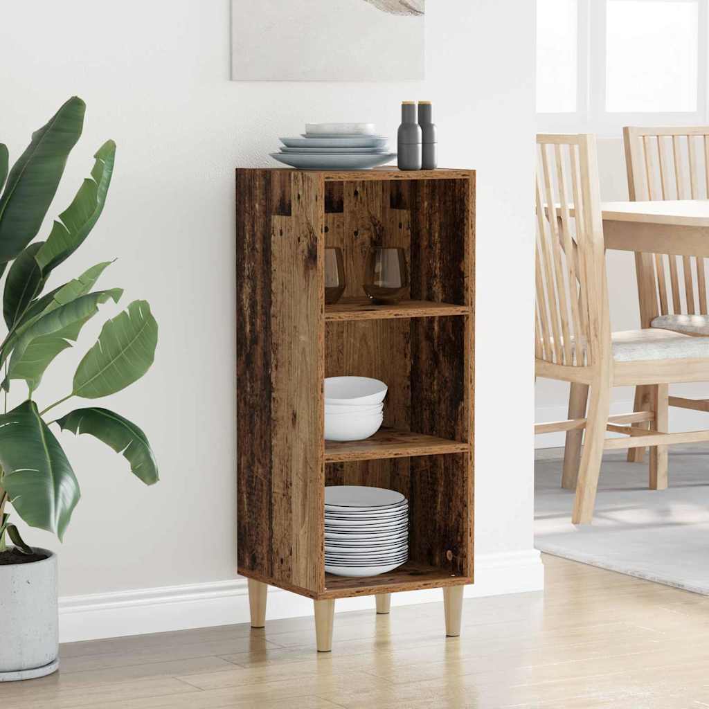 Buffet Bois ancien 32.5 x 34.5 x 90 cm Bois d'ingénierie - XIOS