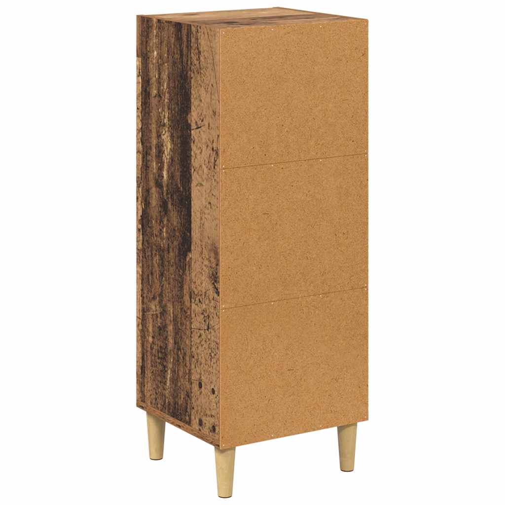Buffet Bois ancien 32.5 x 34.5 x 90 cm Bois d'ingénierie - XIOS