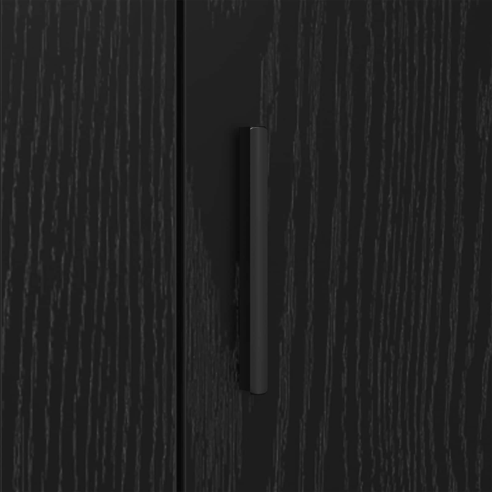 Buffet Chêne noir 40 x 33 x 70 cm Bois d'ingénierie