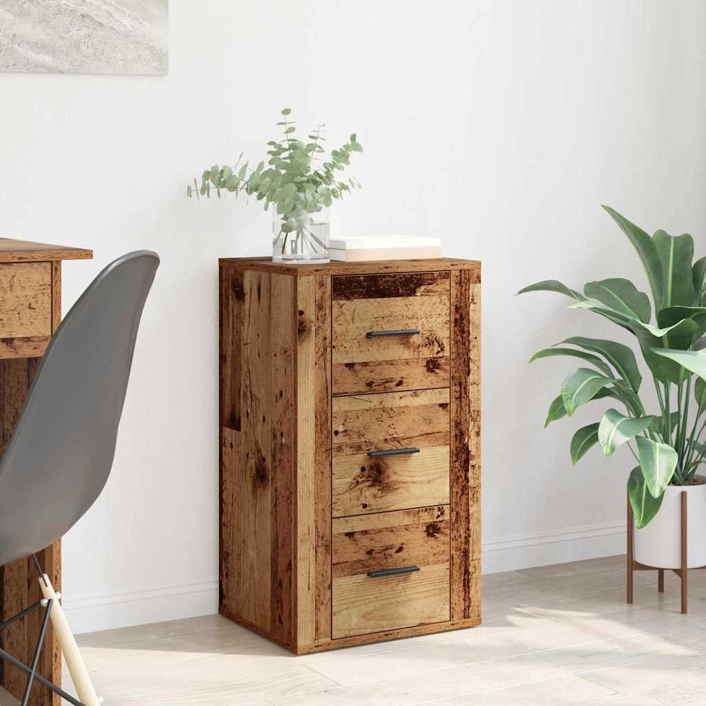 Buffet Bois ancien 40 x 33 x 70 cm Bois d'ingénierie - XIOS
