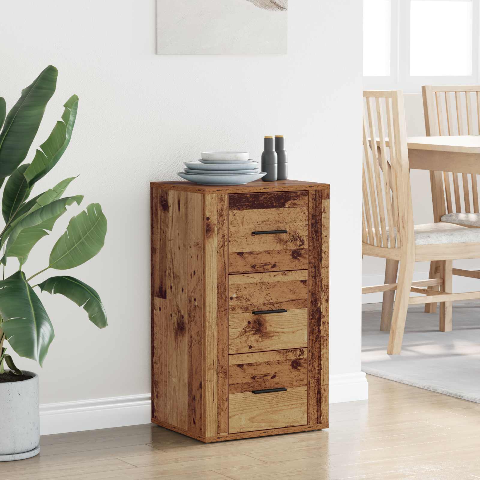 Buffet Bois ancien 40 x 33 x 70 cm Bois d'ingénierie - XIOS