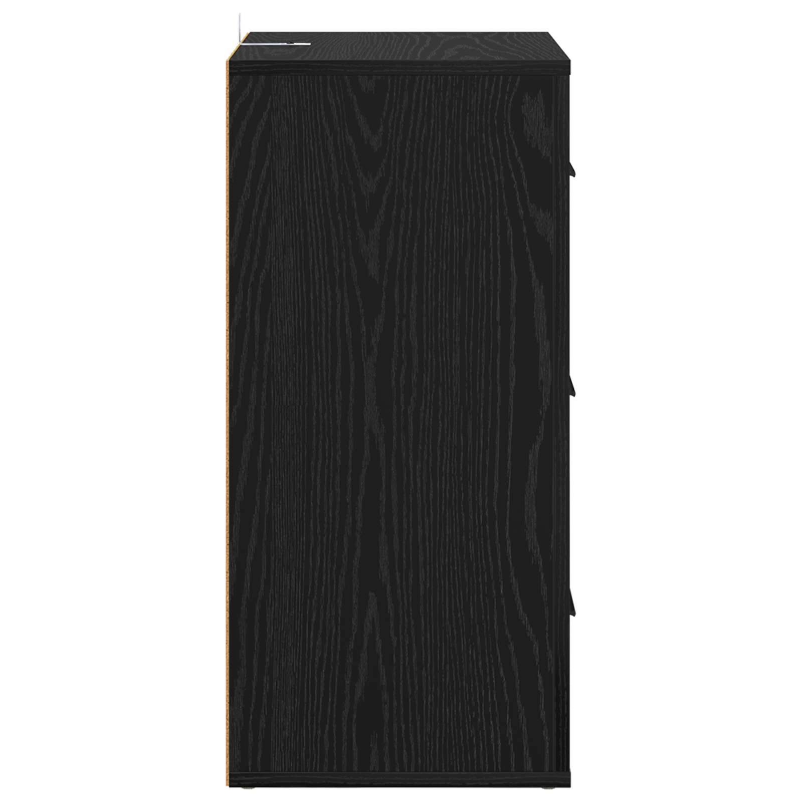 Buffet avec tiroir Chêne noir 40 x 33 x 70 cm Bois d'ingénierie - XIOS