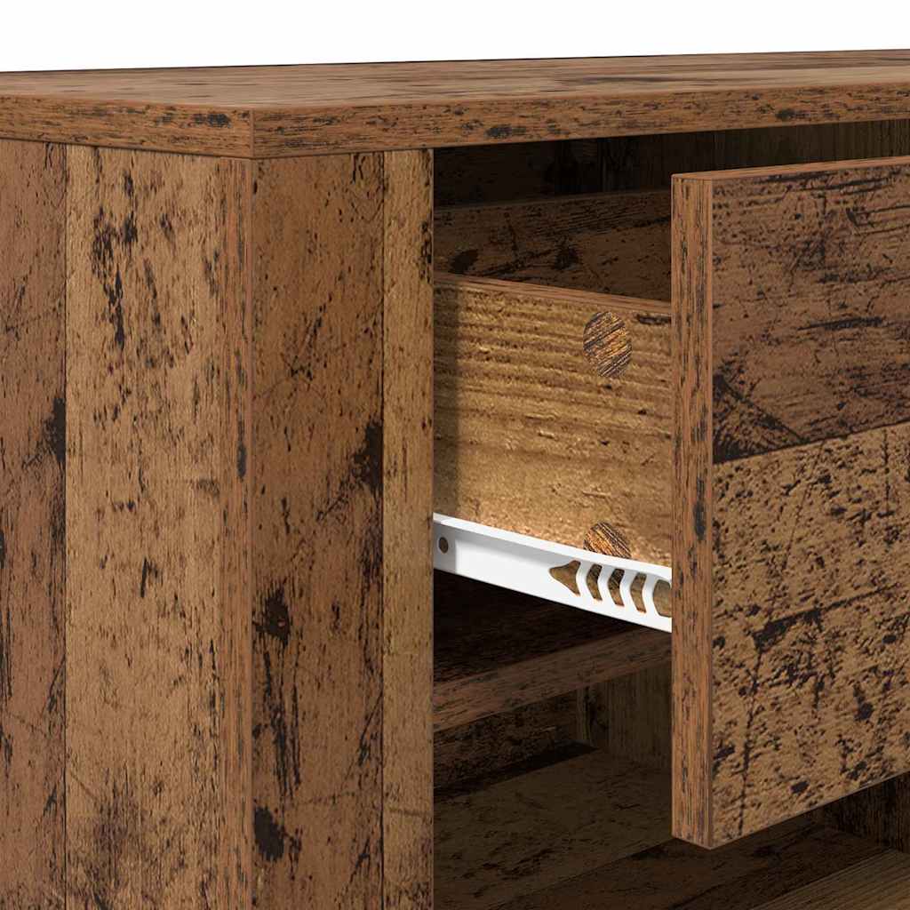 Meuble TV Bois Ancien 100 x 35 x 40 cm Bois d'ingénierie - XIOS