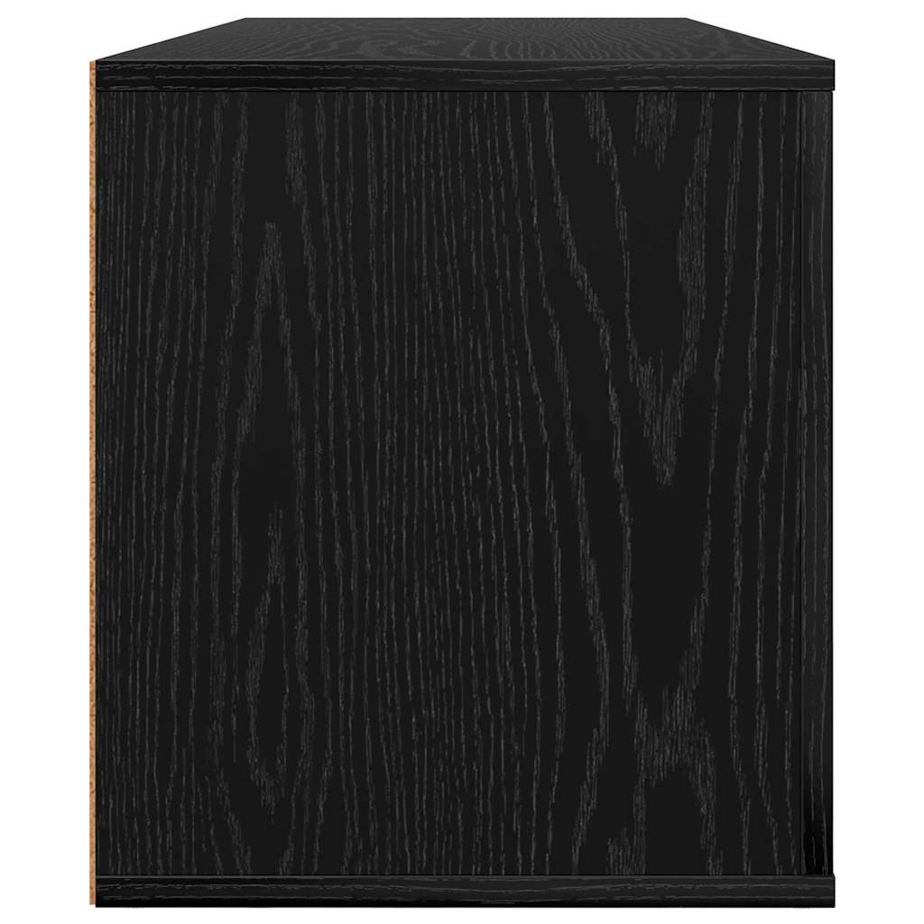 Meuble TV Chêne noir 100 x 35 x 40 cm Bois d'ingénierie - XIOS