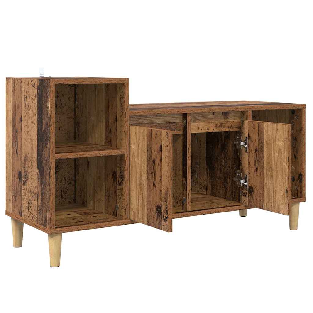 Meuble TV Bois Ancien 100 x 35 x 55 cm Bois d'ingénierie - XIOS