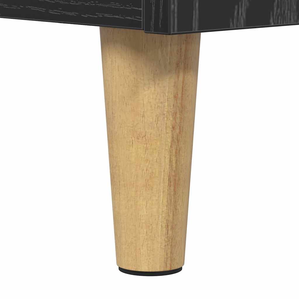 Meuble TV Chêne noir 160 x 35 x 55 cm Bois d'ingénierie - XIOS