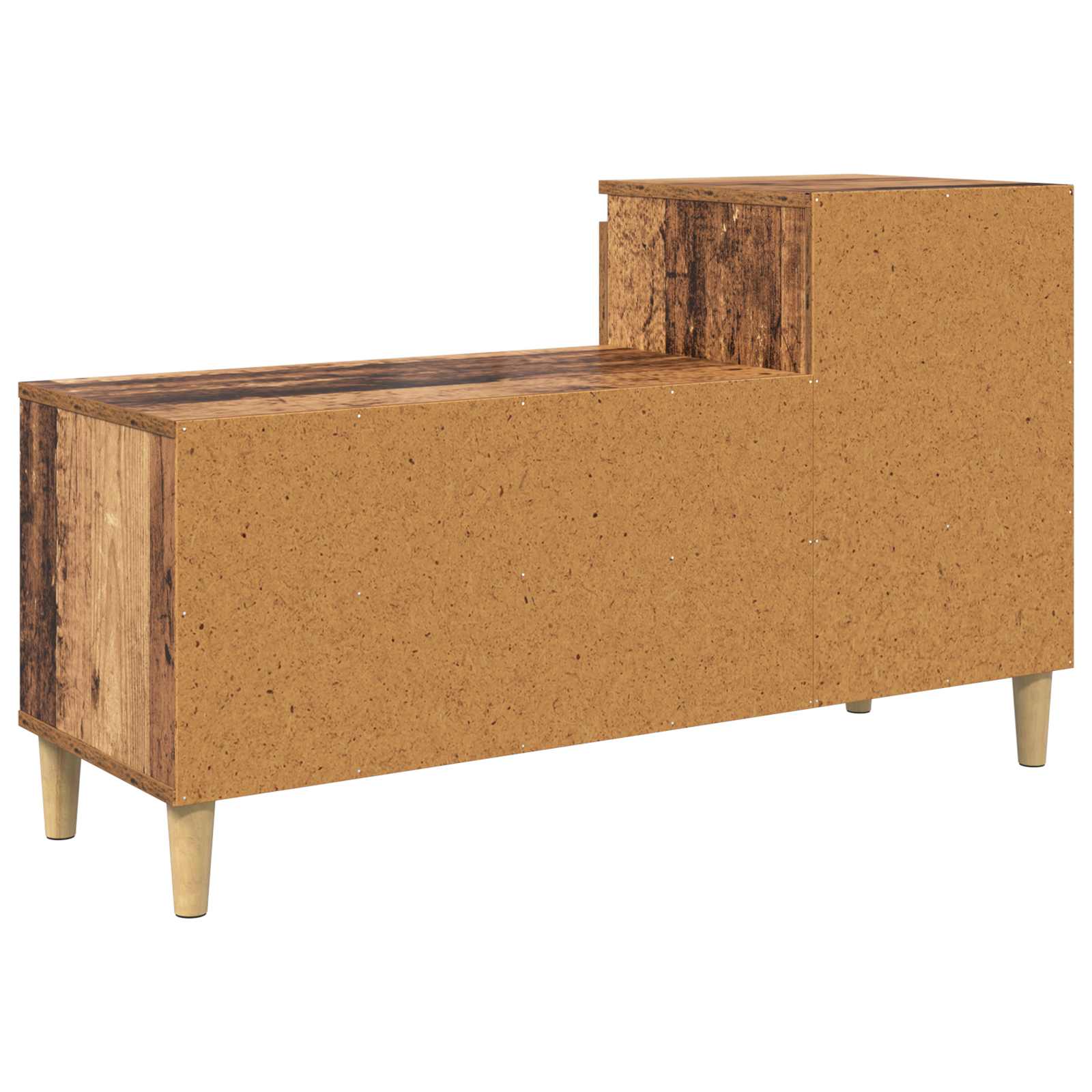 Cabinet à chaussures avec tiroir Bois ancien 102 x 36 x 60 cm - XIOS